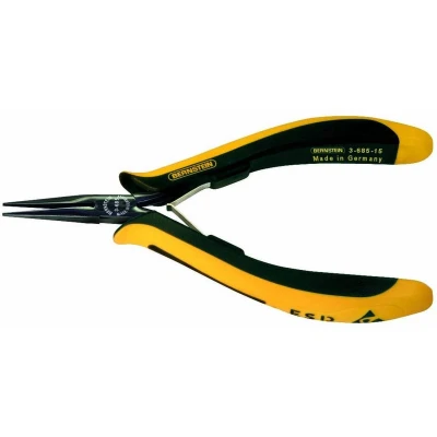 Afbeelding van Bernstein Tools for Electronics 3 685 15 ESD Spitsbektang Recht 140 mm