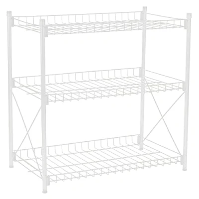 Afbeelding van Planken Confortime Metaal Wit (52 x 34 55 cm)