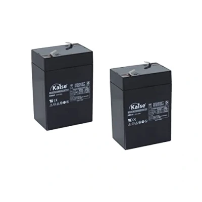 Afbeelding van Kaise loodaccu AGM VRLA 6 V, 4,5 Ah, model KB645 F1, 2 stuks