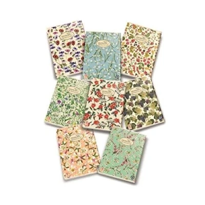 Afbeelding van Pigna Nature Flowers 02088361R Schrift, A4, liniatuur 1R, gelinieerd voor middelgrote en hogere lijnen, 80 g/m², verpakking van 10 stuks