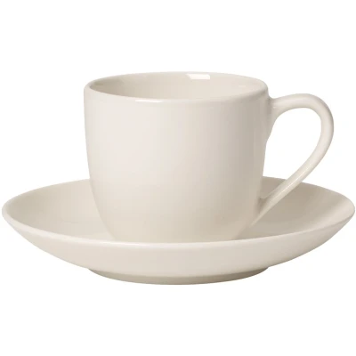 Afbeelding van Villeroy &amp; Boch Espressokop en schotel For Me 300 ml