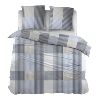 Afbeelding van Snoozing Rudolf Dekbedovertrek Tweepersoons 200x200/220 cm Blue