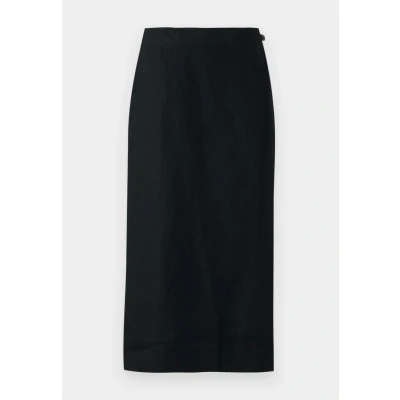 Afbeelding van Tommy Hilfiger KNEE WRAP Skirt Kokerrok, Dames, Maat: 32, Black