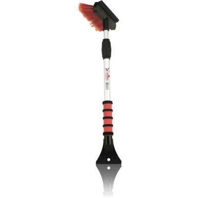 Afbeelding van NIGRIN Teleskop Kunststof, Metaal IJskrabber / sneeuwbezem Uittrekbaar, Softgrip, Rubberen wisser Camper, Van, SUV, Aut