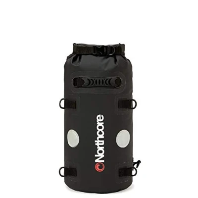 Afbeelding van Northcore en watersportaccessoires Dry Bag 20L Rugzak van 20 liter met inhoud Zwart Waterdicht spatwaterdicht