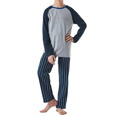 Afbeelding van Schiesser SET Pyjama voor kinderen, Maat: 140, Grau