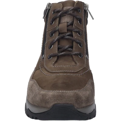 Afbeelding van Josef Seibel Leroy Veterboots, Heren, Maat: 44, Braun Leer
