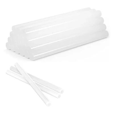 Afbeelding van Lijmstick Ø 7 mm x 150 mm, mini lijmsticks, doorzichtige hete lijmpisten, standaard lijmsticks voor gangbare lijmpistool, doe het zelvers, repareren, decoreren, 30 stuks