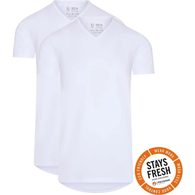 Afbeelding van RJ Bodywear Tshirt Venlo 2Pack Wit M
