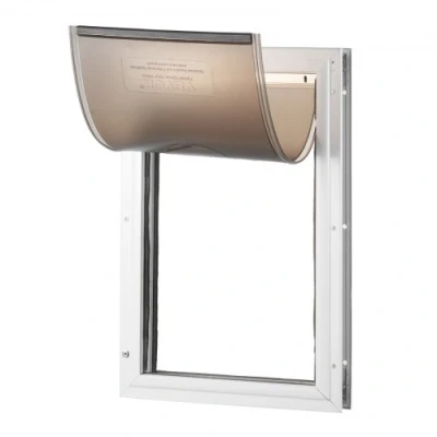 Afbeelding van VEVOR huisdierenluik kattenluik hondenluik magneetklepsysteem aluminium M