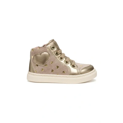 Afbeelding van Geox Nashik Babyschoenen voor kinderen, Maat: 25, Dark beige Leer/ synthetisch