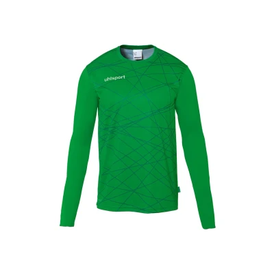 Afbeelding van Uhlsport Prediction Keepershirt Lange Mouw Heren Groen / Wit Maat: M