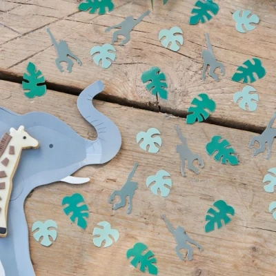 Afbeelding van Tafel confetti let&#039;s go wild 13 gram