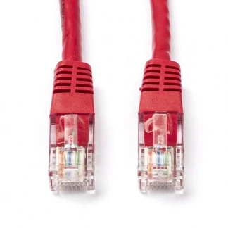 Afbeelding van Netwerkkabel Cat5e U/UTP 30 meter (Rood)
