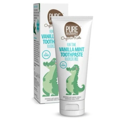 Afbeelding van Pure Beginnings Vanilla mint toothpaste xylitol 75 ml