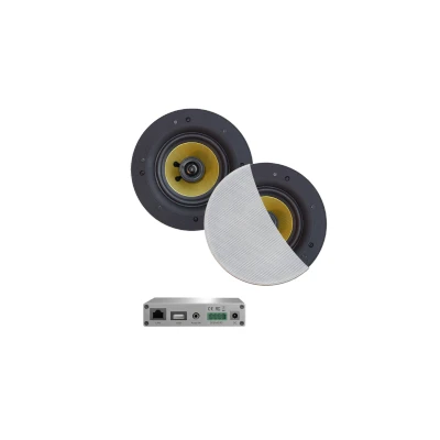 Afbeelding van WIFI Audiosysteem incl Rumba speakers (wit) 30 WATT