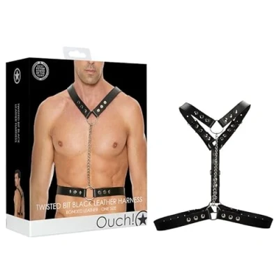 Afbeelding van Twisted Bit Leather Harness One Size