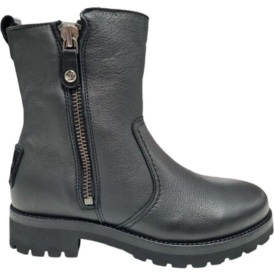 Afbeelding van Panama Jack Fabi Igloo B1 Napa Black Dames Enkellaarzen Zwart 38