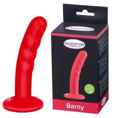 Afbeelding van Strap on dildo Barny rood