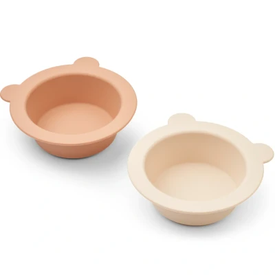 Afbeelding van Liewood siliconen kinderkommen met zuignap tuscany rose apple blossom 2st