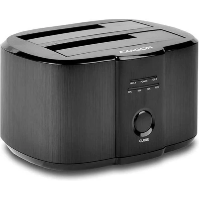 Afbeelding van AXAGON ADSA ST USB3.0 Dual SATA 6G Clone Function Hard Drive Docking Station