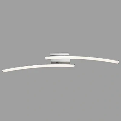 Afbeelding van Briloner Leuchten GO Plafondlamp LED 9W 2 lichts Warm wit licht Aluminium Kleur