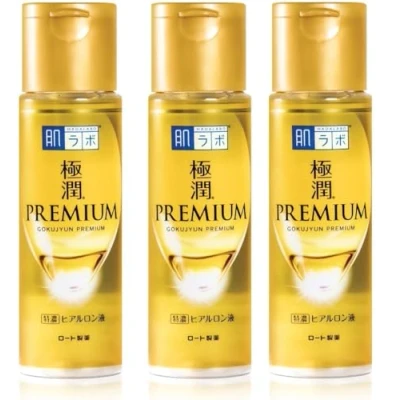 Afbeelding van [Set van 3] Hadalabo Gokujyun Premium Hyaluron Hydraterende Lotion 170ml, Made in Japan