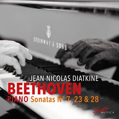 Afbeelding van Jean Nicolas Diatkine Piano Sonatas No. 7, 23 And 28 (CD)