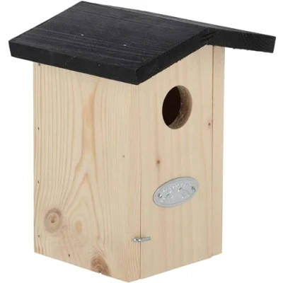 Afbeelding van Esschert Design Winterkoning Zwart Dak