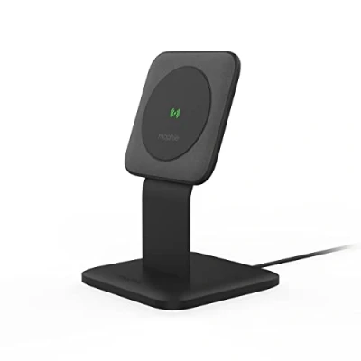 Afbeelding van mophie snap + draadloze oplaadstandaard (Black UK)