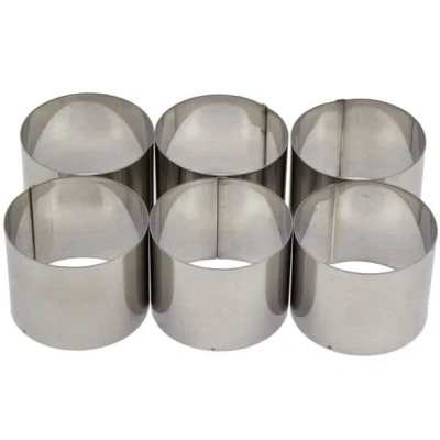 Afbeelding van Cosy &amp; Trendy Kookringen RVS ø 7 cm 6 Stuks