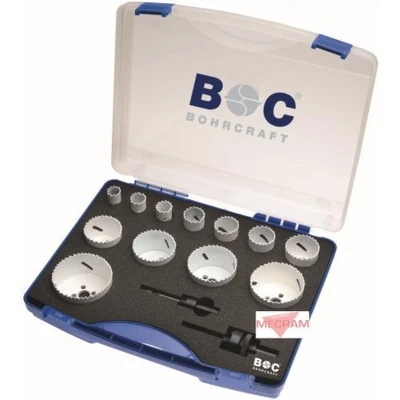 Afbeelding van Bohrcraft BI Metalen gatzagen HSS E (Co8) gatzagenset 14 delig gatzaag