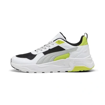 Afbeelding van Puma Trinity 2 LT heren sneakers wit zwart Maat 42 Uitneembare zool