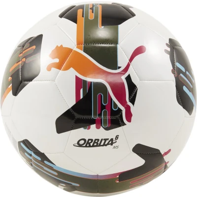 Afbeelding van Puma Orbita 6 Voetbal, Maat: 4, White multicolor