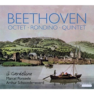 Afbeelding van Il Gardellino &amp; Arthur Schoonderwoerd Ludwig Van Beethoven: Octet Rondino Quintet (CD)