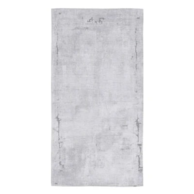 Afbeelding van Tapijt 80 x 150 cm Grijs Polyester Katoen