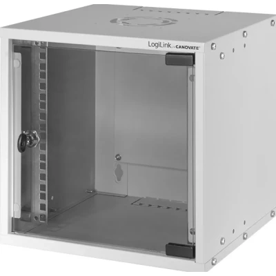 Afbeelding van LogiLink W66Z30G rack 6U Wandrek Grijs