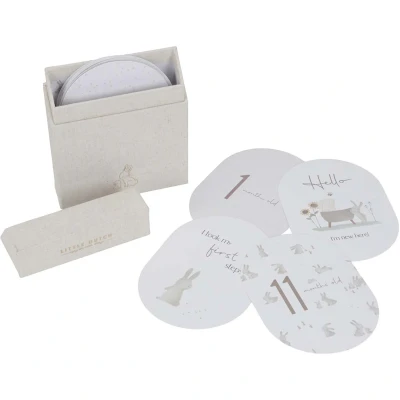 Afbeelding van Little Dutch Mijlpaalkaarten Baby Bunny FSC