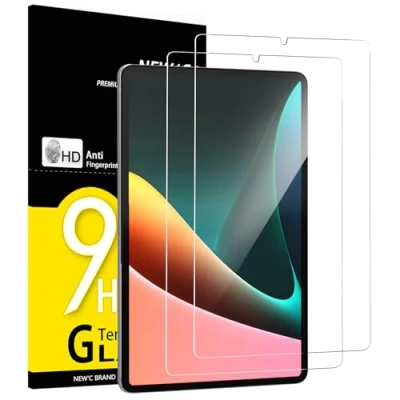 Afbeelding van NEW&#039;C 2 Stuks, Screen Protector voor Xiaomi Pad 5 / Pro 11 Inch Gehard Glass Schermbeschermer Film 0.33 mm ultra transparant, resistent, anti kras, vingerafdrukken