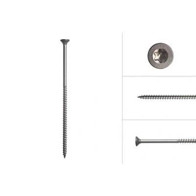 Afbeelding van Spaanplaatschroeven RVS A2 5 x 120 mm Torx 25 200 Stuks