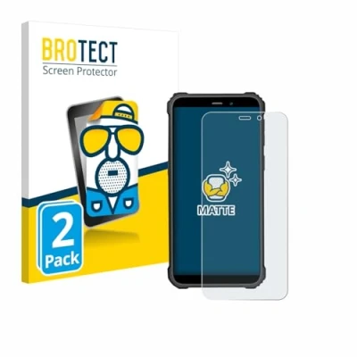 Afbeelding van BROTECT (2 Stuks) Antireflecterende Beschermfolie voor Oukitel G2 Anti Glare Screen Protector, Mat, Ontspiegelend