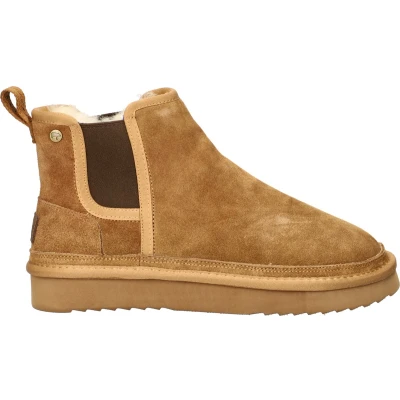 Afbeelding van Warmbat Australia Sturt heren chelseaboot Cognac Maat 43