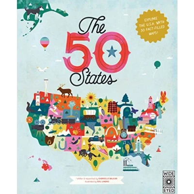 Afbeelding van the 50 States: Explore U.S.A. with fact filled maps! (Volume 1)