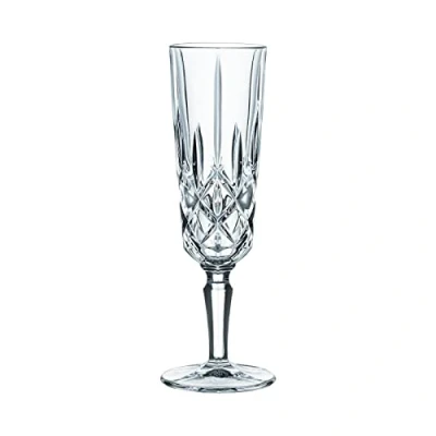 Afbeelding van Spiegelau &amp; Nachtmann, 6 delige set champagneglazen, champagneglazen van kristalglas, 155 ml, Noblesse, 104896
