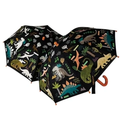 Afbeelding van Floss &amp; Rock Paraplu Dino 60 cm x Ø 66 Verandert van kleur!NO