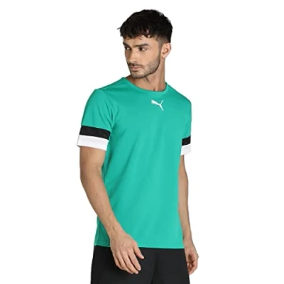 Afbeelding van Puma Teamrise Shirt Korte Mouw Heren Groen Maat: S