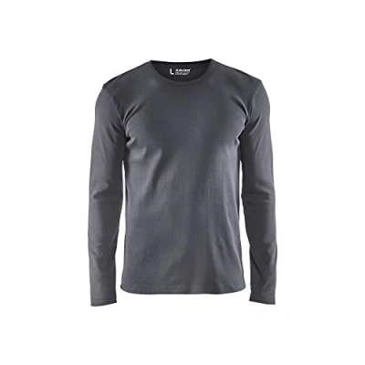 Afbeelding van Blaklader T shirt lange mouw 3314 1032 grijs mt L