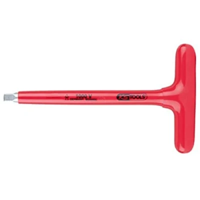 Afbeelding van KS Tools, dopsleutel + dopmoer, 3/8&quot; met T greep en beschermende isolatie