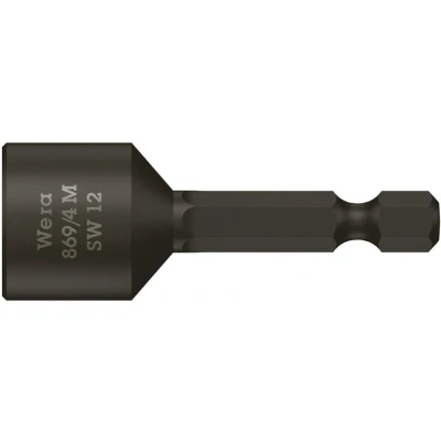 Afbeelding van Wera dopbit magnetisch 12 x 50mm 1/4&quot;