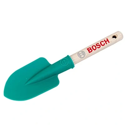 Afbeelding van Klein Toys Bosch tuin handschop 22x6x2,5 cm ronde vorm incl. houten handgreep en ophangoog groen
